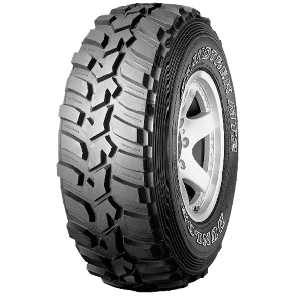 LT265/75 R16 6PR 112Q GRANDTREK MT2 OWL DUNLOP TL JP T.D 14.4 MM 
